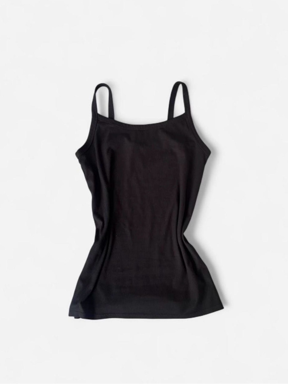 Black Ribbed Tank Top Basics